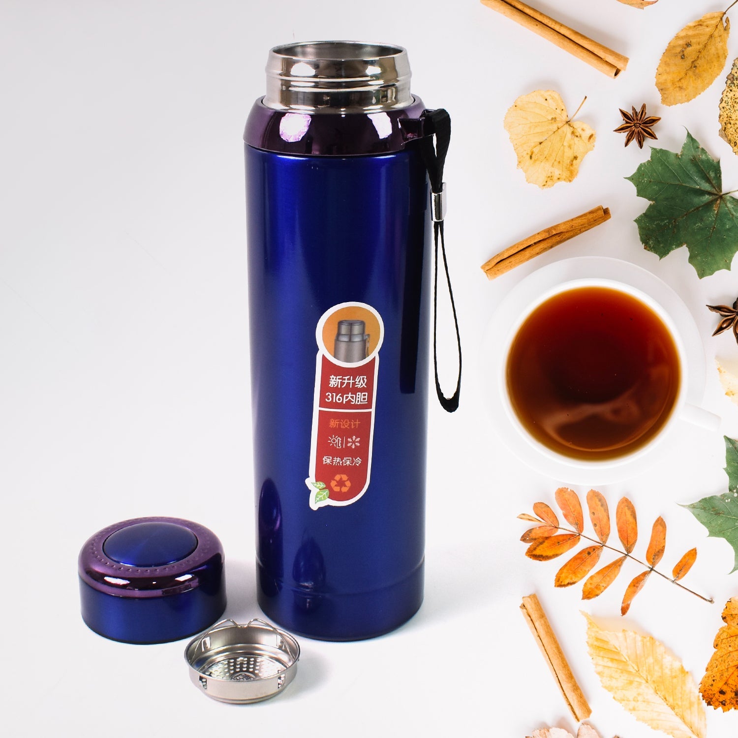 Vacuum Insulated Stainless Steel Bottle, Double walled (Approx 1000 ML / 1 Pc / Mix Color) Vacuum Insulated Stainless Steel Bottle, Double walled (Approx 1000 ML / 1 Pc / Mix Color)